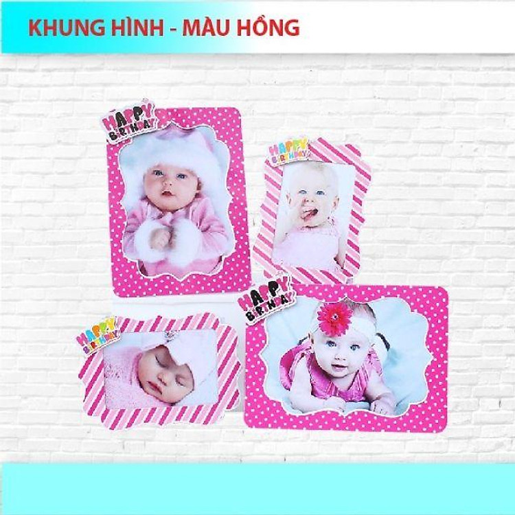 (6 MẪU) khung hình 2d có chân đứng phía sau