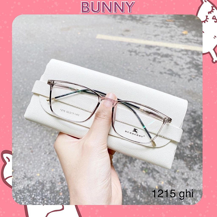 Gọng kính cận BUNNY nhựa dẻo hàn mắt vuông 1215