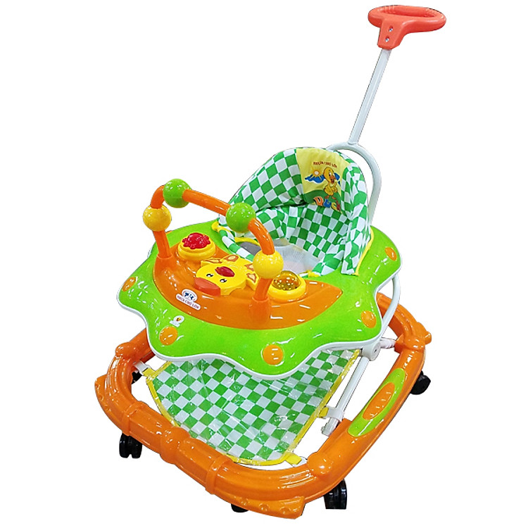 Xe Tập Đi Nhựa Chợ Lớn L4 Con Vịt ĐK (Không nhạc) - Dành Cho Bé Từ 6 - 12 Tháng - M1629A-XTĐ - Giao màu ngẫu nhiên