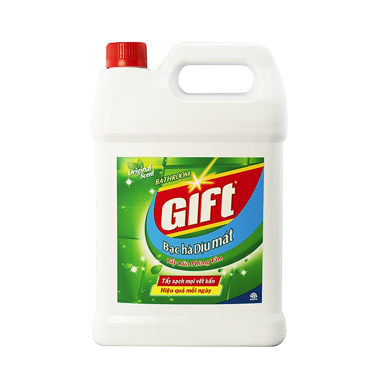 Rửa nhà tắm Gift Bạc hà 4kg