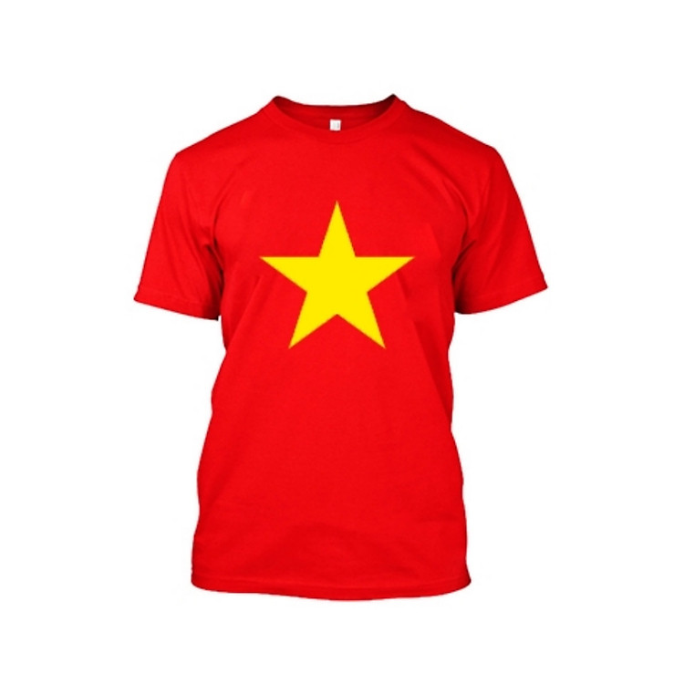 Áo Lá Cờ Đỏ Sao Vàng Việt Nam