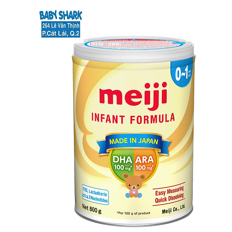 Sữa Meiji Nhập Khẩu Số 0 800g Chính hãng Giá tốt - Hình ảnh 3