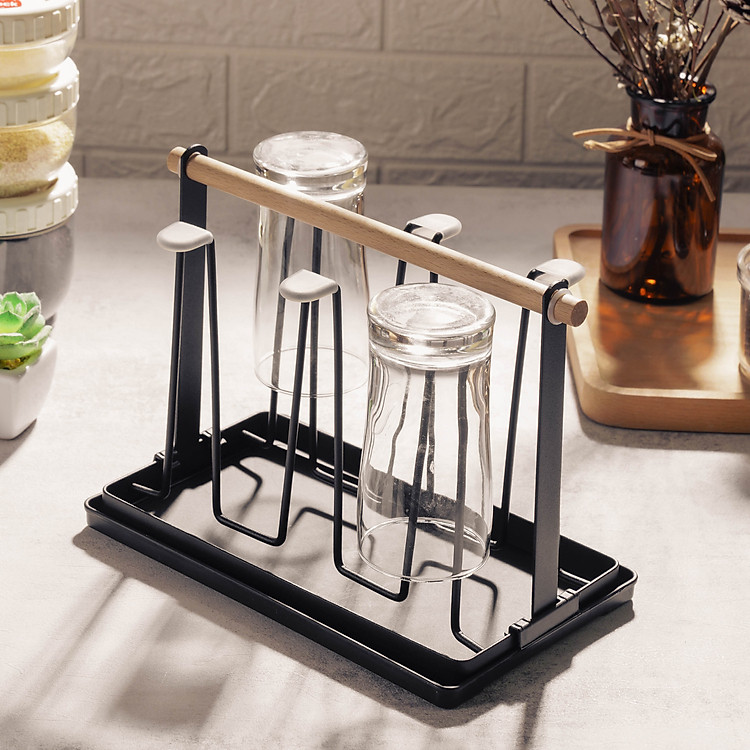 Mua Giá úp ly cốc kèm khay hứng Chính hãng Tiết kiệm - Hình ảnh 4