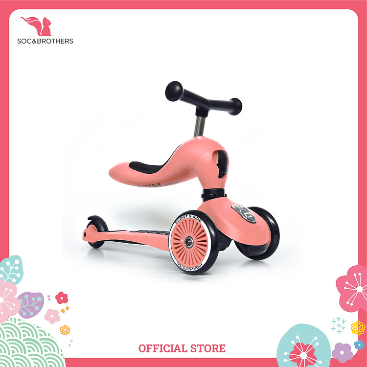 Mua tại Tiki: Mua Scoot and Ride Highwaykick 1 màu Peach Chính hãng Giá tốt