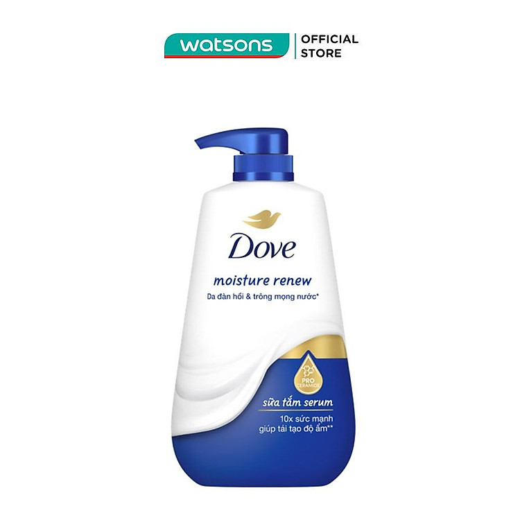Sữa Tắm Serum Dove Tái Tạo Độ Ẩm Moisture Renew 500g