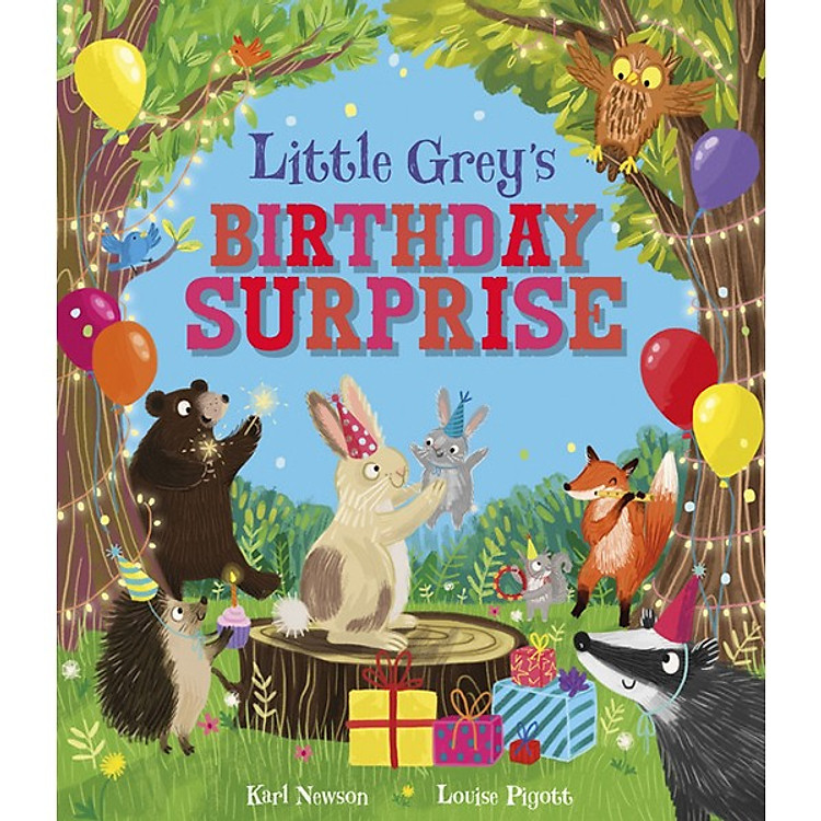Sách Little Grey's Birthday Surprise