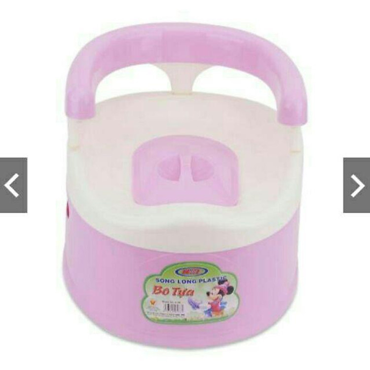 Bô vệ sinh có tựa lưng cho bé Chính hãng Giá tốt - Hình ảnh 2