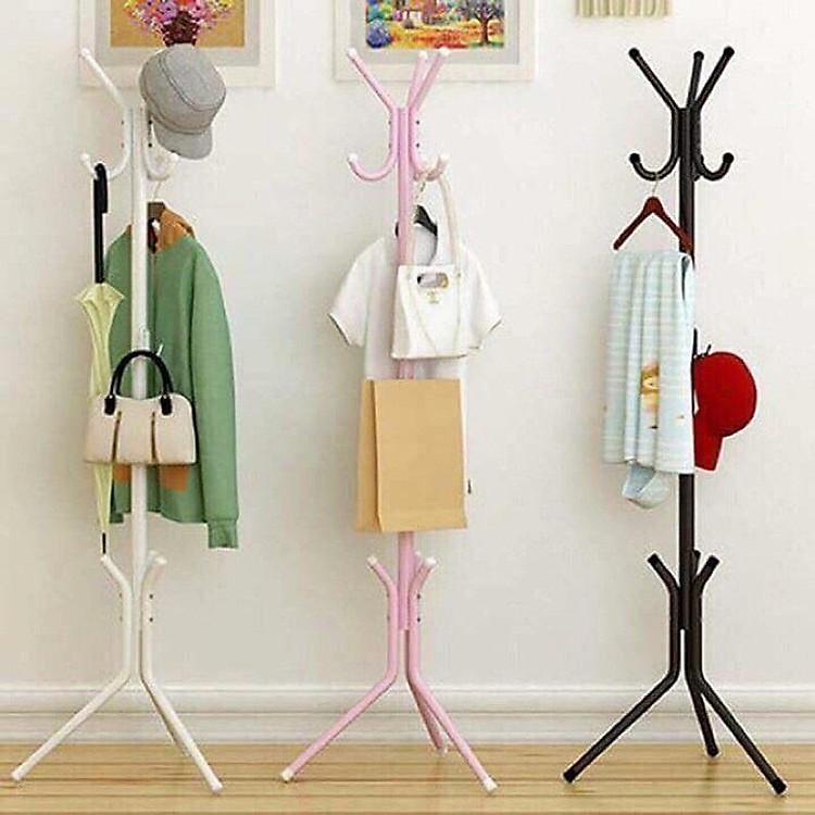 Cây treo quần áo túi xách trong nhà cao 175cm - Giao màu ngẫu nhiên