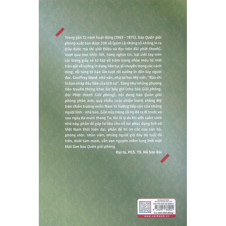 Báo Quân Giải Phóng Miền Nam Việt Nam (1963 - 1975) - Ảnh 3