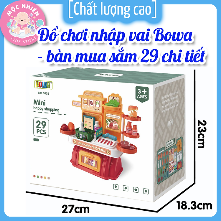 Mua Đồ chơi Bowa 8055 - Bàn mua sắm Chính hãng Giá tốt - Hình ảnh 2