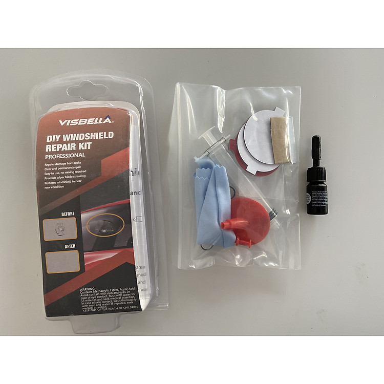 Bộ keo vá vết kính nứt xe