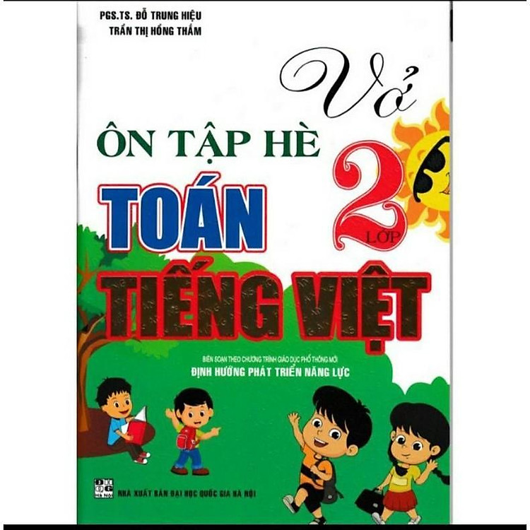 Vở Ôn Tập Hè Toán - Tiếng Việt - Tiếng Anh Lớp 1, 2, 3, 4, 5 - Ảnh 3