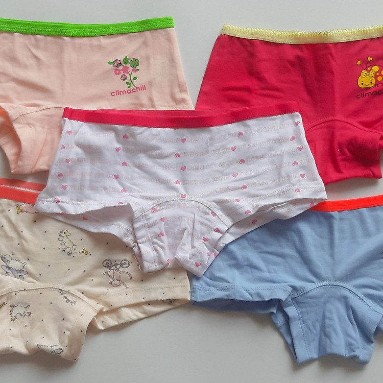 Hộp 5 Cái Chip Đùi Bé Gái (2-8 Tuổi)