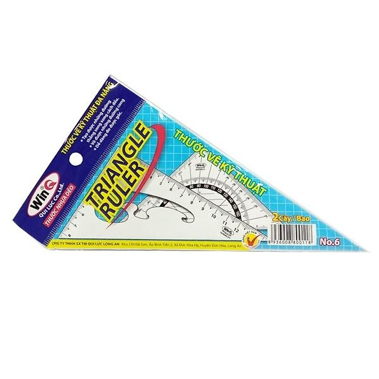 Thước Eke Lớn No-6 (5 chiếc)