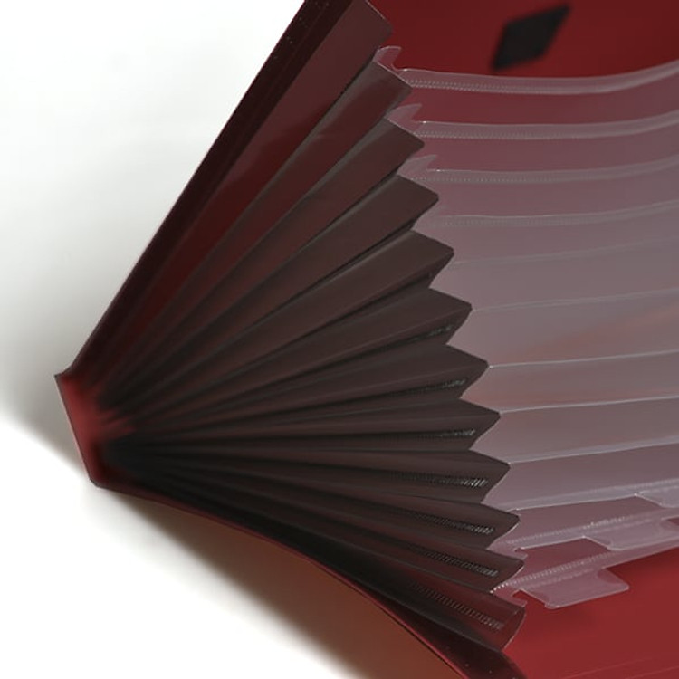 Cặp 12 ngăn Flexoffice FO-EB02 (Màu xanh đậm) - Ảnh 3