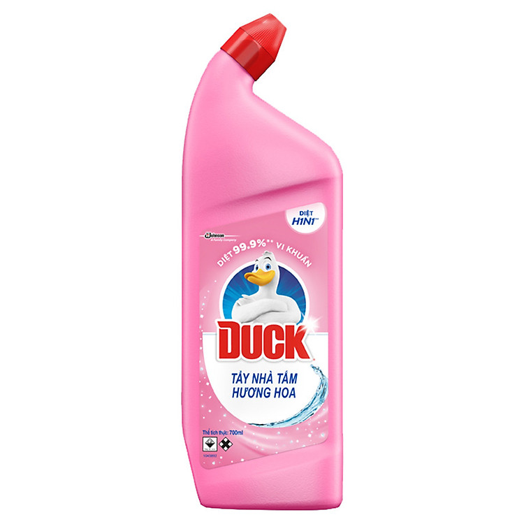 Tẩy Bồn Cầu Và Nhà Tắm Duck Mr Muscle Hồng 700ml