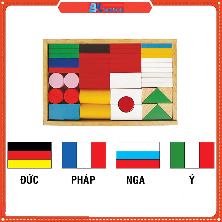 Mua Đồ chơi xếp hình khối Bộ cờ quốc gia Chính hãng Ưu đãi