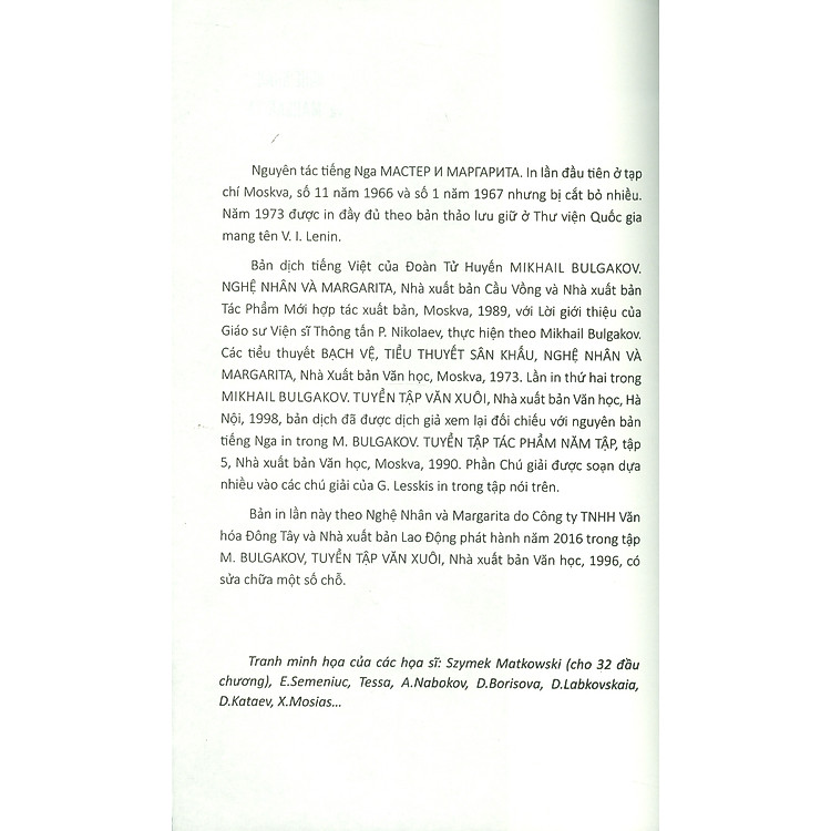 Nghệ Nhân Và Margarita - Ảnh 3