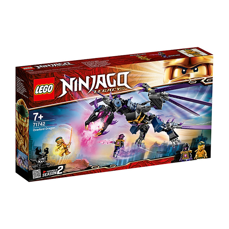 Mua tại MyKingdom: Đồ Chơi LEGO Ninjago Rồng Đen 71742 - Ngập tràn khuyến mãi
