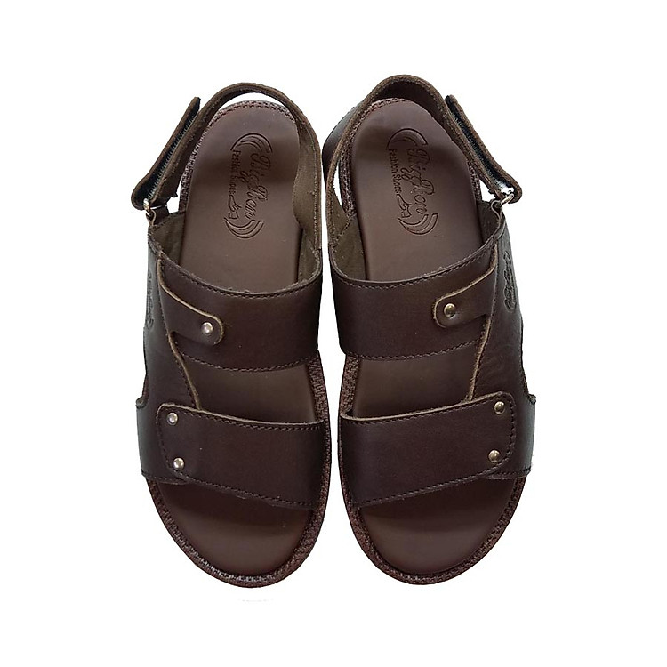 Sandal Nam BIGGBEN Da Bò Thật Cao Cấp SD26