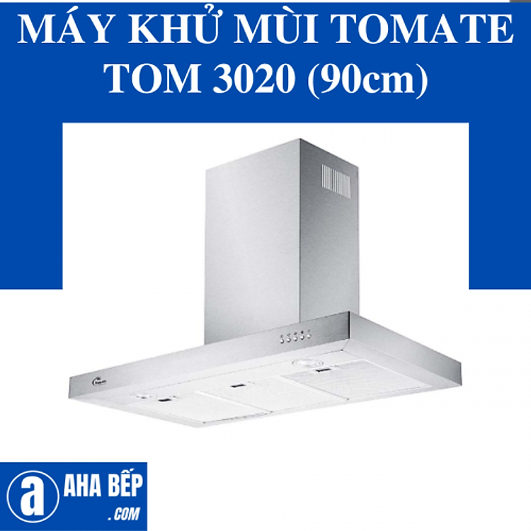 MÁY KHỬ MÙI TOMATE TOM 3020 (90cm). Hàng Chính Hãng