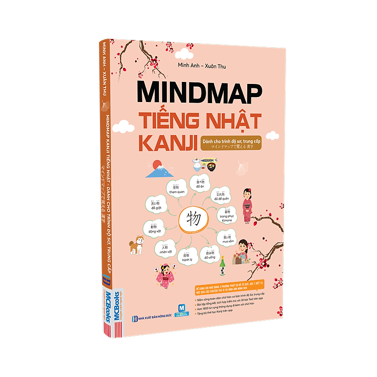 Mindmap Kanji tiếng Nhật – Dành cho trình độ sơ, trung cấp - Ảnh 2