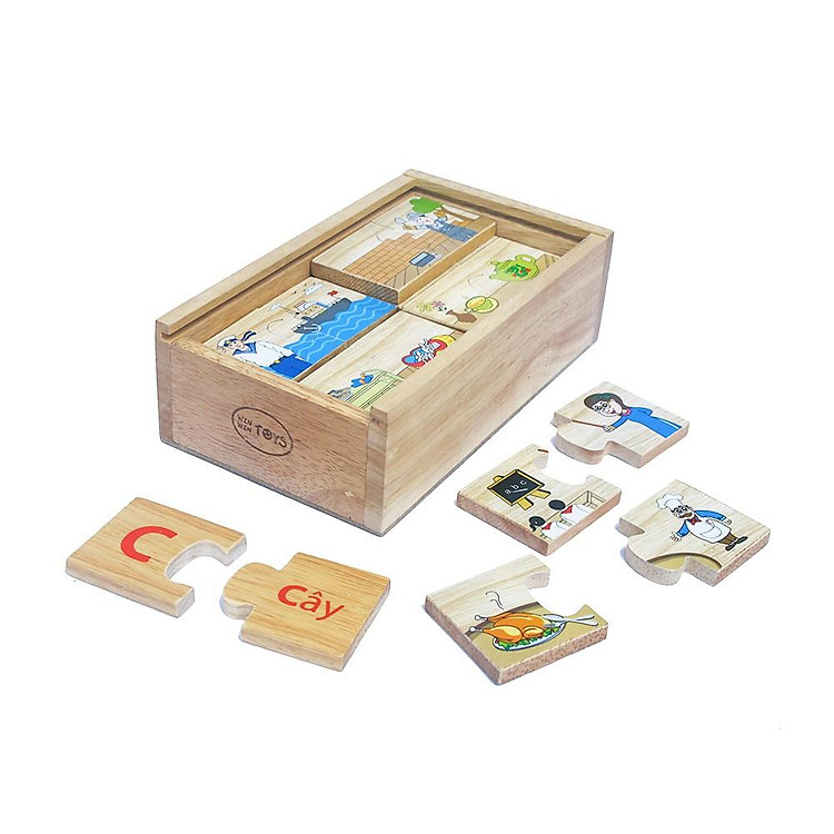 Mua Bộ đồ chơi gỗ Winwintoys 24 cặp Chính hãng Giá rẻ - Hình ảnh 4
