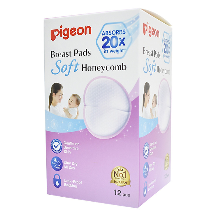 Miếng Lót Thấm Sữa Pigeon 2018 (12 Miếng)
