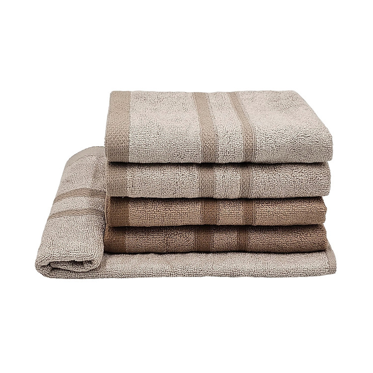 Mua Khăn sợi tre Heli kháng khuẩn 37x80cm Chính hãng Giá tốt - Hình ảnh 4