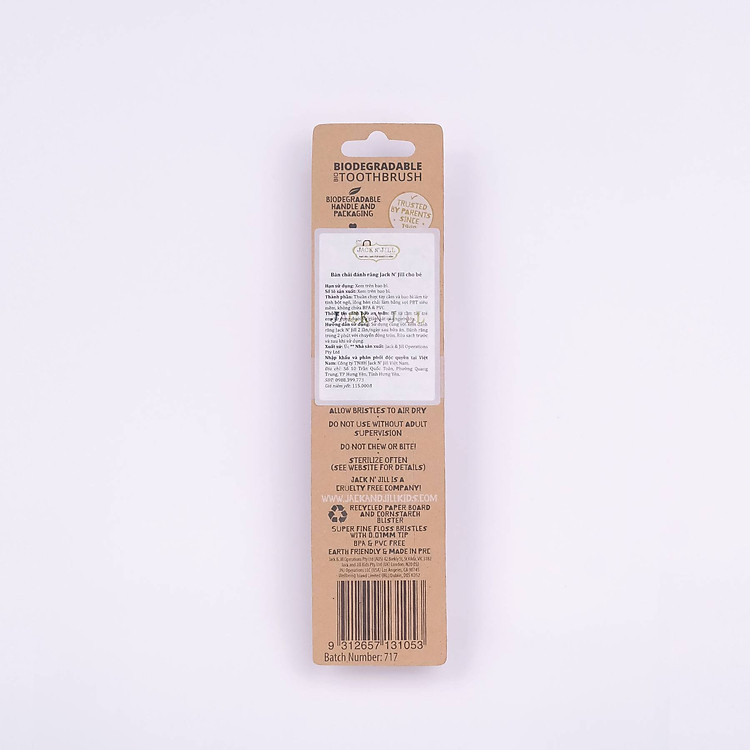 Mua Bàn chải đánh răng Koala Jack N' Jill Chính hãng Ưu đãi - Hình ảnh 2