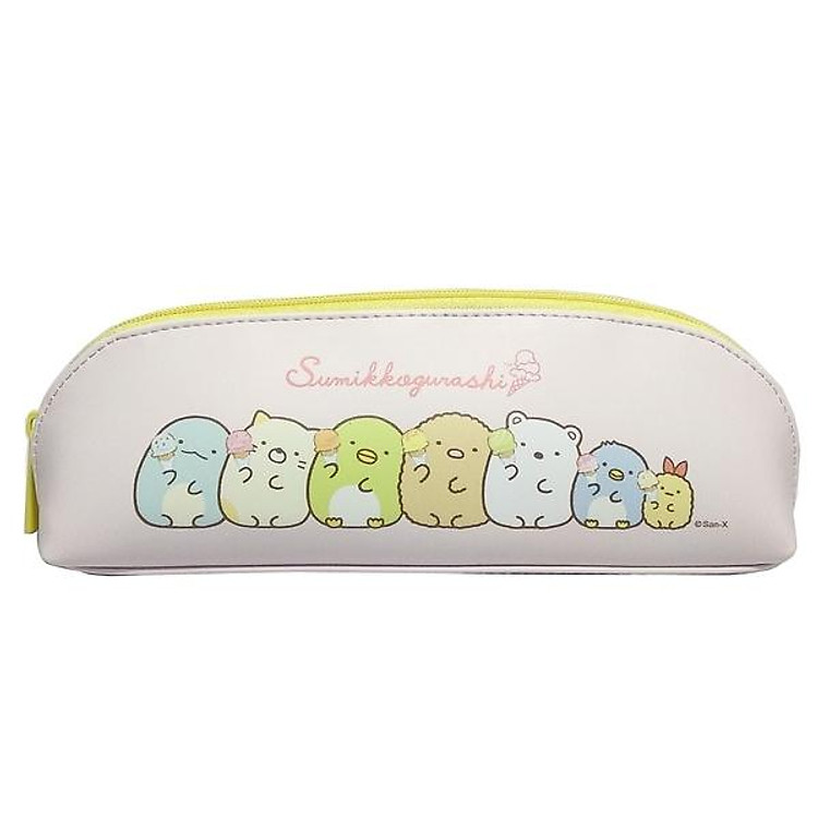 Bóp Viết Banana 3 Sumikko Gurashi – Dây Kéo Màu Vàng