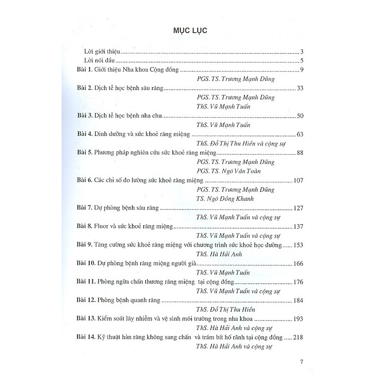 Nha Khoa Cộng Đồng - Tập 1 (Tái bản năm 2020) - Ảnh 3