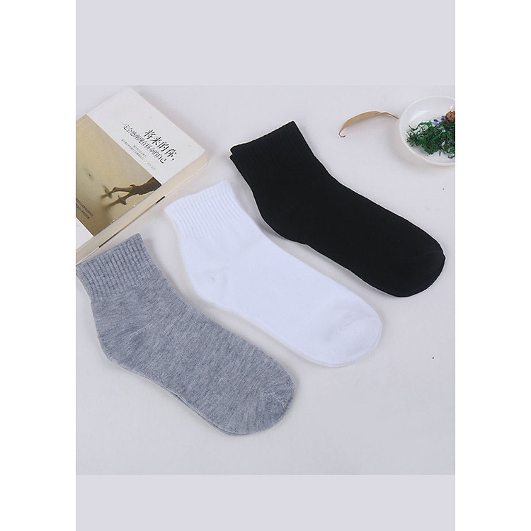 Combo 5 Đôi tất nam cổ ngắn chống hôi chân Tazano cao cấp