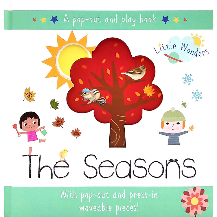 Little Wonders A Pop-out Play Book: The Seasons - Ảnh 6