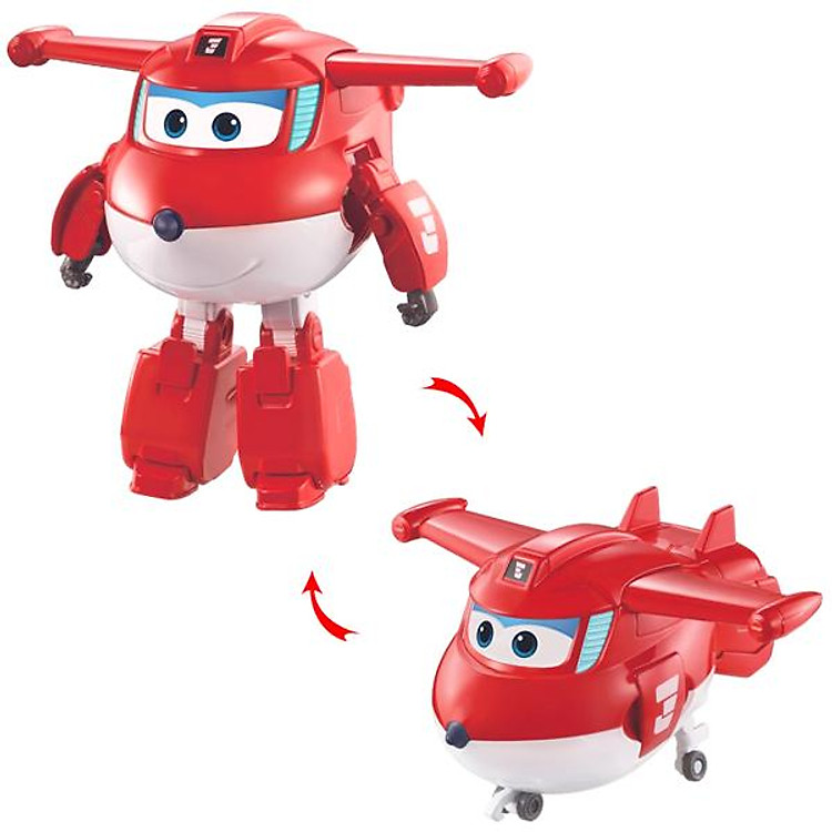 Robot Biến Hình Jett Tia Chớp - Super Wings Chính hãng Giá rẻ - Hình ảnh 2
