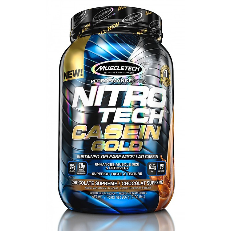 Nitro Tech Casein Gold ( 2LBS)
