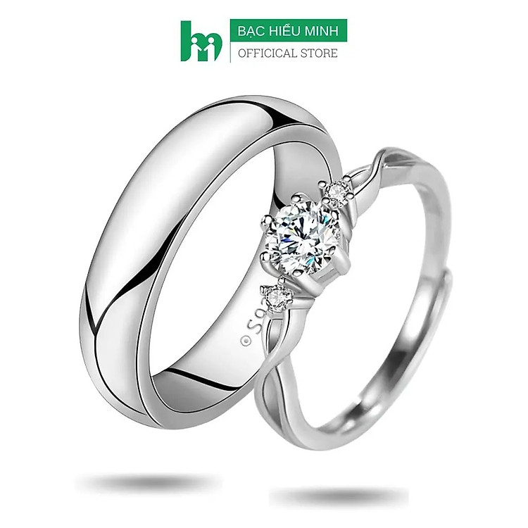 Nhẫn Đôi Bạc Nhẫn Cặp Bạc - Em Còn Nhớ Hay Em Đã Quên - BẠC HIỂU MINH NC630