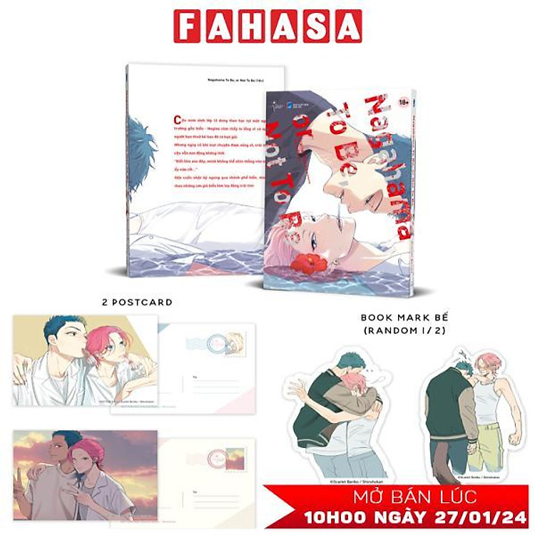 Nagahama To Be, Or Not To Be - Bản Đặc Biệt - Tặng Kèm 1 Bookmark Bế Hình Ngẫu Nhiên + 2 Postcard Giấy Nhũ Ngọc Trai