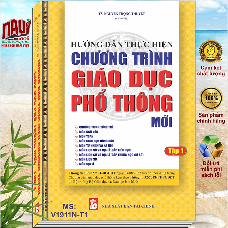HƯỚNG DẪN THỰC HIỆN CHƯƠNG TRÌNH GIÁO DỤC PHỔ THÔNG MỚI – TẬP 1