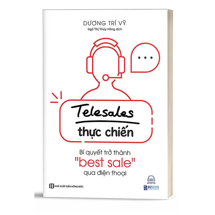 Sách Telesales thực chiến: Bí quyết trở thành "best sale" qua điện thoại -BIZBOOKS - BẢN QUYỀN