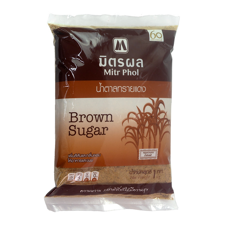 Đường Nâu (Brown Sugar) Mitr Phol Thái Lan 1KG