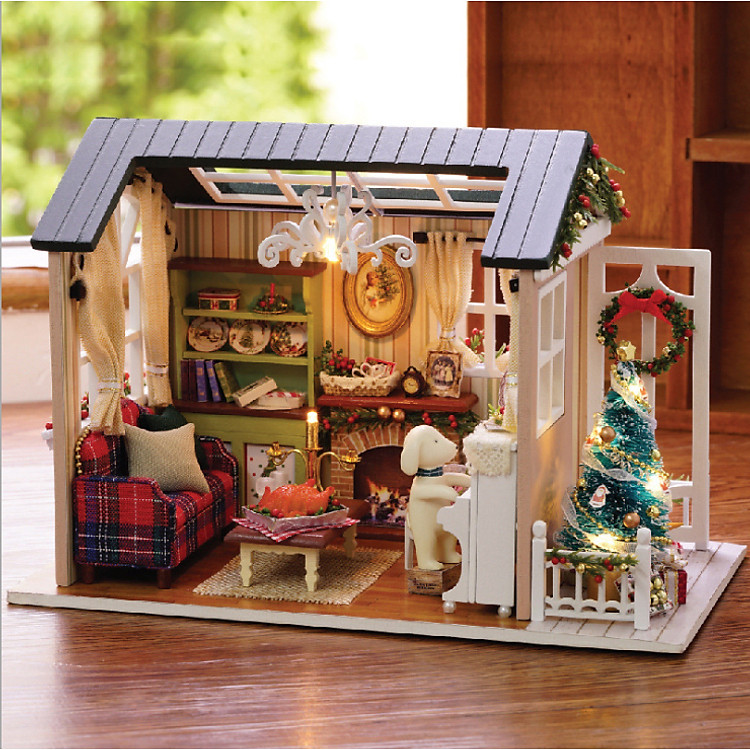 Mô hình tự lắp ráp: Nhà mùa lễ hội DIY - Ảnh 3