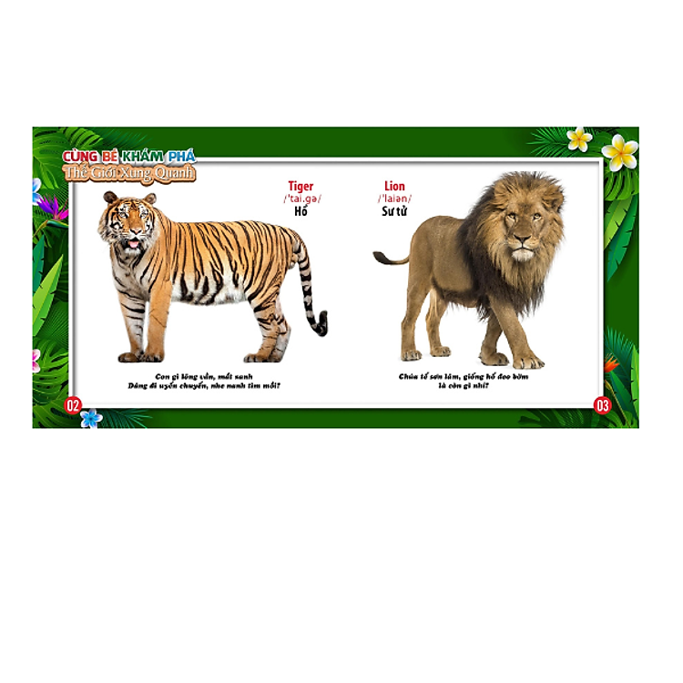 Cùng Bé Khám Phá Thế Giới Xung Quanh (VT) - Động Vật - Ảnh 2