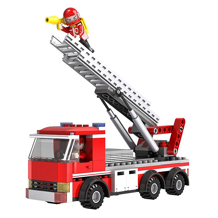 Mô Hình Cogo - Trạm Cứu Hỏa 3613 Chính hãng Tiết kiệm - Hình ảnh 3