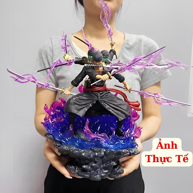Mô Hình Zoro Quỷ Thần ASURA 39CM - Ảnh 5