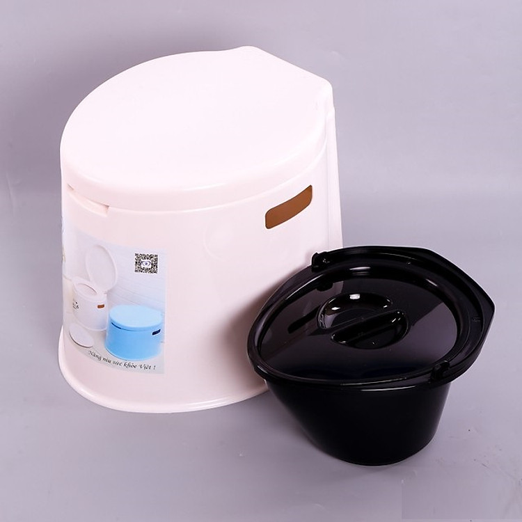 Bô vệ sinh di động cho người già, người ốm, người đi lại kém