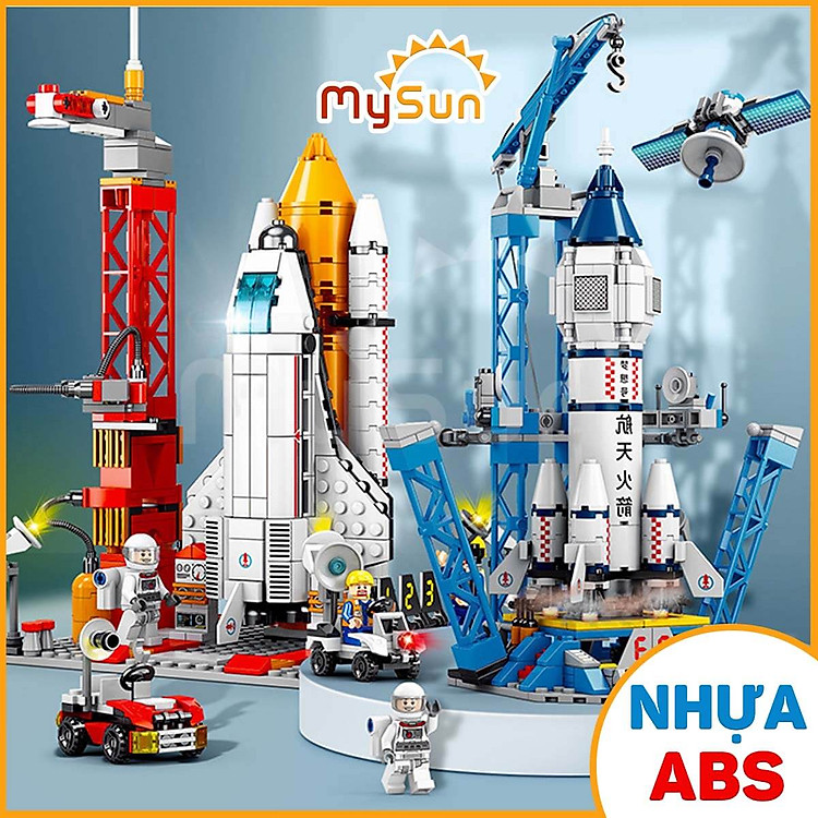 Bộ đồ chơi lắp ráp tàu vũ trụ MySun Chính hãng Giá tốt - Hình ảnh 3