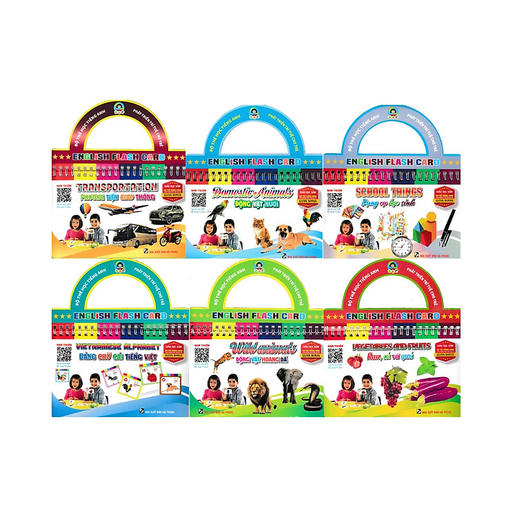 Bộ Thẻ Học Tiếng Anh – Phát Triển Trí Tuệ Cho Trẻ