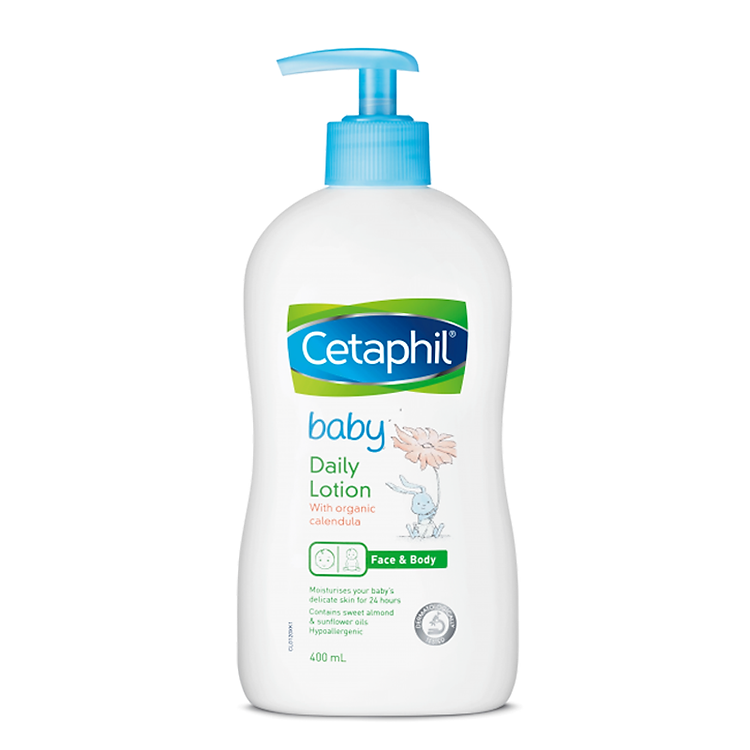 Sữa Dưỡng Ẩm Cetaphil Baby 400ml Chính hãng Giá rẻ - Hình ảnh 2