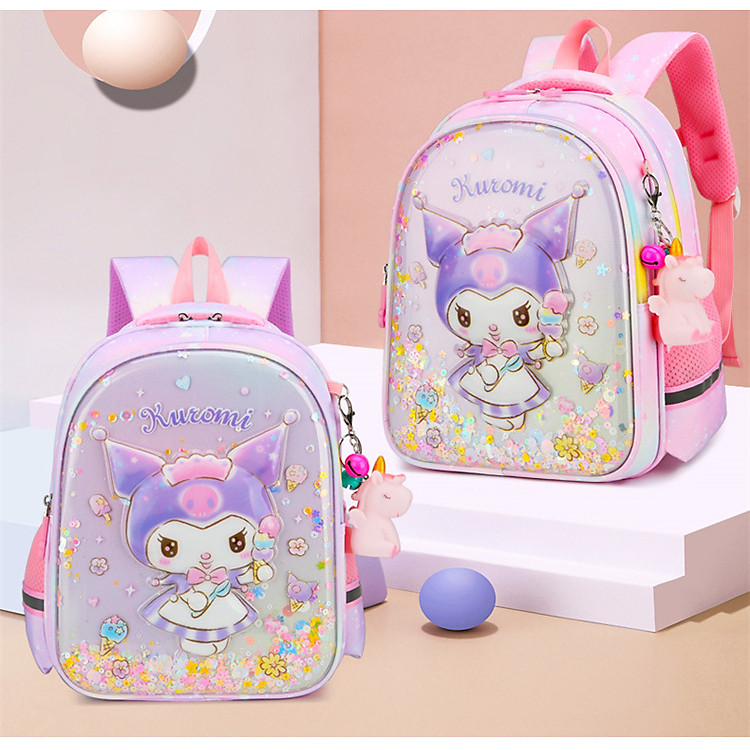 Balo học sinh tiểu học HS9050A - Tím - Ảnh 7